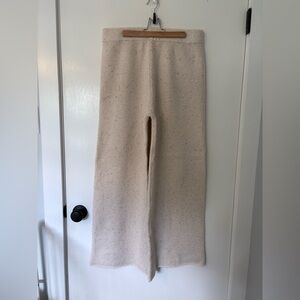 Luca | Woven Wide Leg Lounge Pants | Large